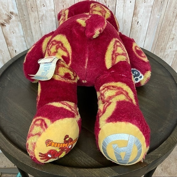 Build a Bear Ironman Plush Teddy Bear - Picture 5 of 10